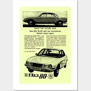 NSU Ro80 - advert Posters and Art